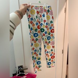 Hanna Andersson - cropped leggings - size 8
